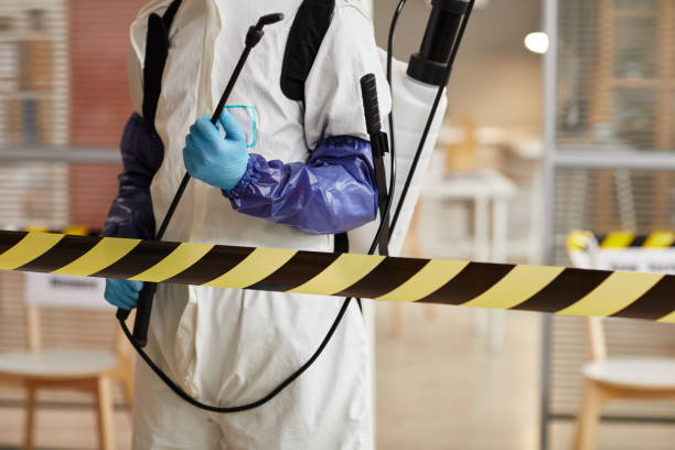 Professional Crime Scene Cleanup technician working in Cutler, CA